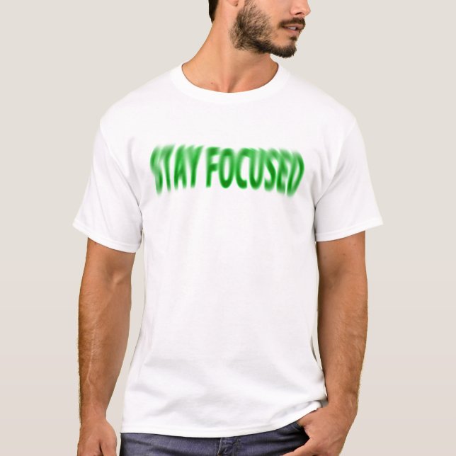 Stag fokuserad T-tröja T Shirt (Framsida)