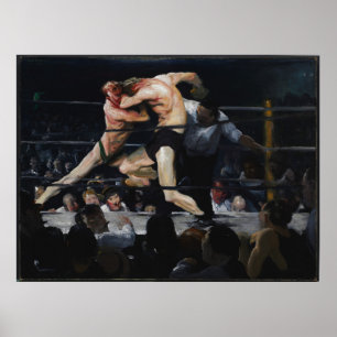 Stag i Sharkey’s av George Bellows (1909) Poster