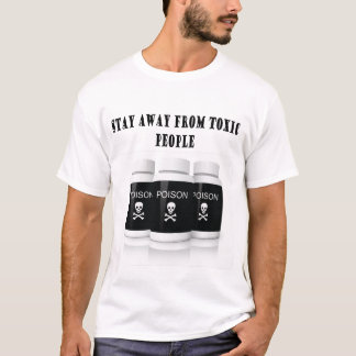 stag i väg från giftligt folk t shirt