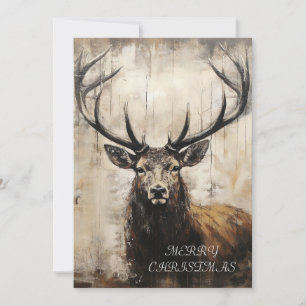 Stag julkort