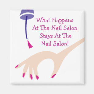 Stag @ nagelsalongen magnet