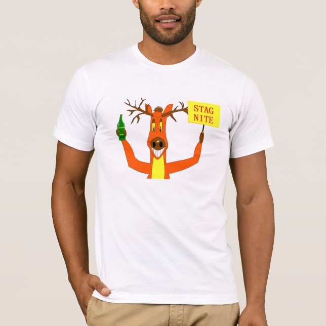 Stag Nite för GROOM Tee (Framsida)