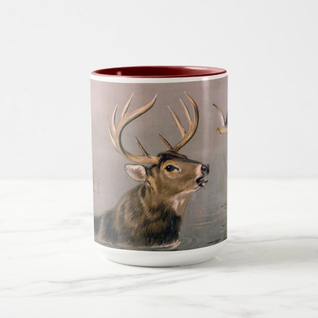 Stag och Ankor keramiska Mugg (Center)