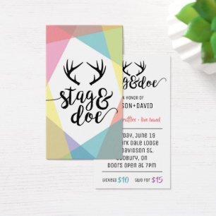 Stag och Doe Biljett