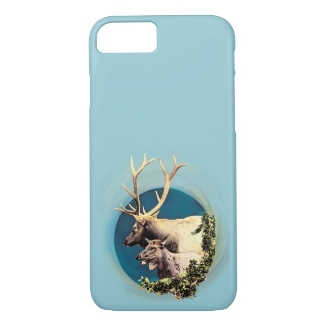 Stag och hink Case-Mate iPhone skal (Baksida)