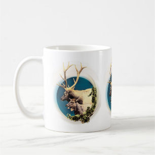 Stag och hink kaffemugg