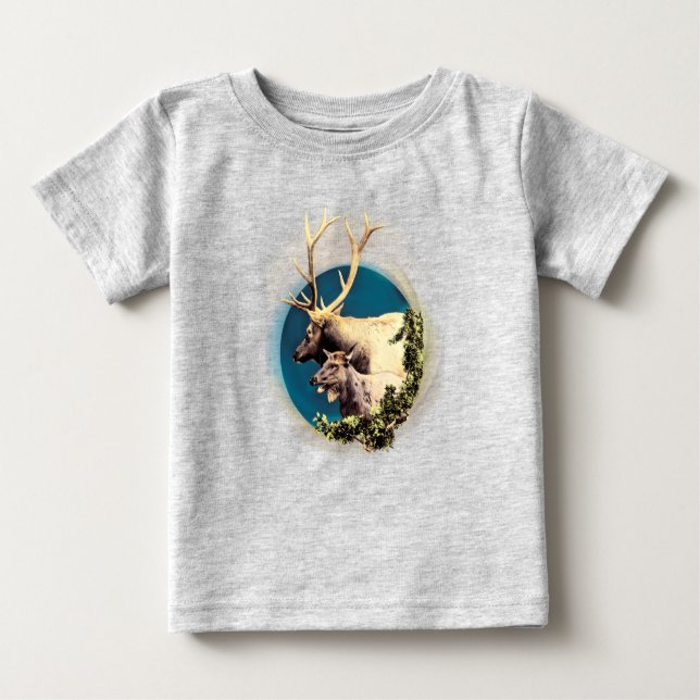 Stag och hink t shirt (Framsida)