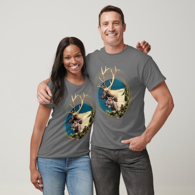 Stag och hink t shirt (Unisex)