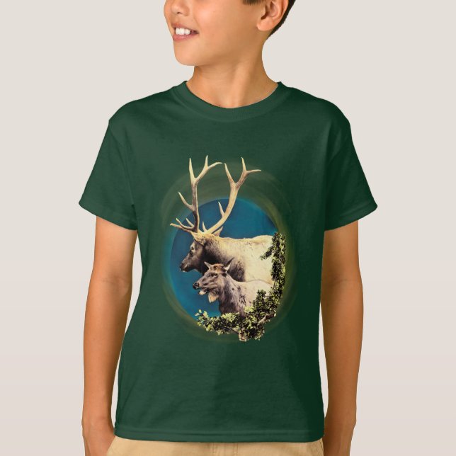 Stag och hink t shirt (Framsida)