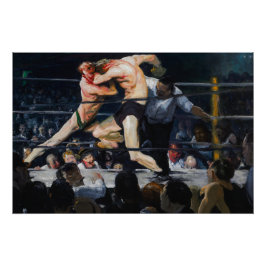 Stag på Sharkey's (1909) av George Wesley Bellows Perfect Poster