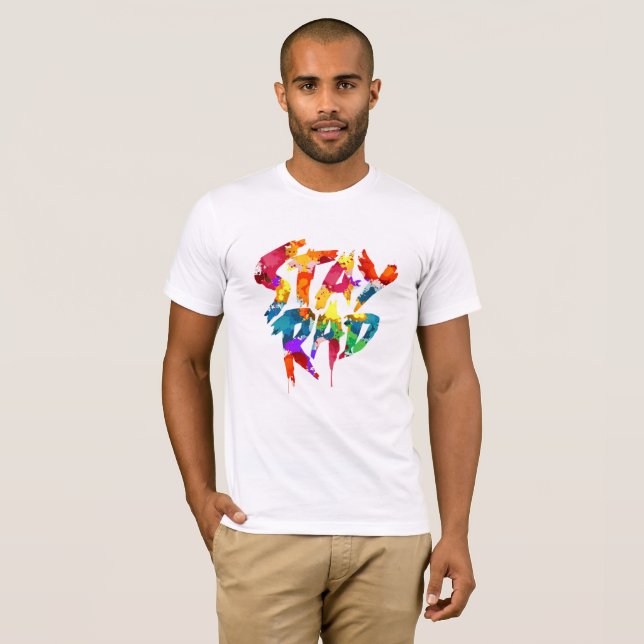 Stag Rad Tee Shirt (Hel framsida)