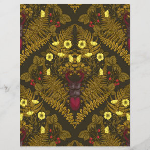 Stag-skalbaggar och ängar