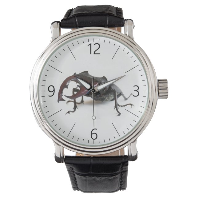 Stag-skalbagge Armbandsur (Framsida)