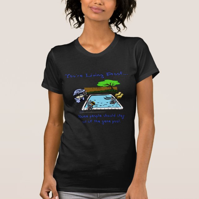 Stag ut ur arvsmassan tee shirt (Framsida)