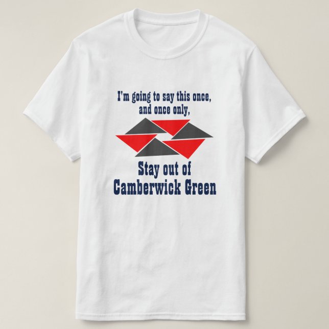 Stag ut ur Camberwick grönt! T Shirt (Design framsida)