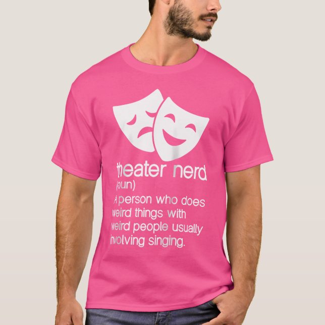 Stage Actor Baseball Tee (Framsida)