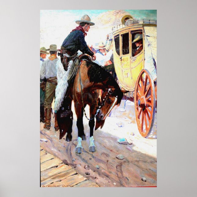 Stage Coach Poster (Framsidan)