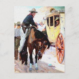 Stage Coach Vykort