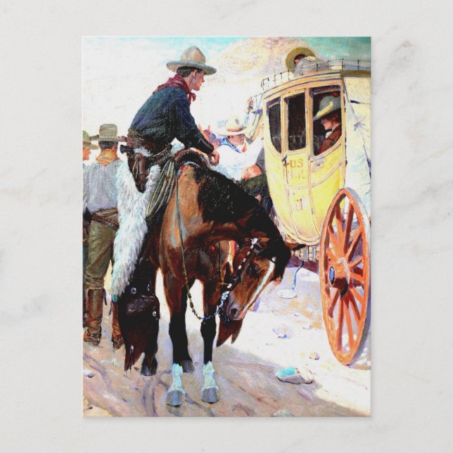 Stage Coach Vykort (Framsida)