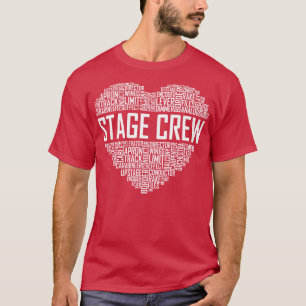 Stage Crew Heart T Shirt