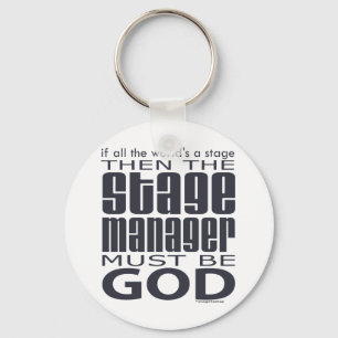 Stage Manager Gud Nyckelring