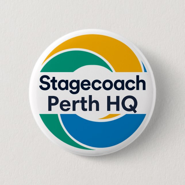 Stagecoach Badge Knapp (Framsida)