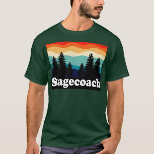Stagecoach Colorado Retro T Shirt