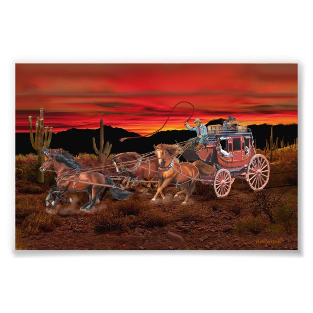 STAGECOACH COWBOYS FOTOTRYCK (Framsidan)