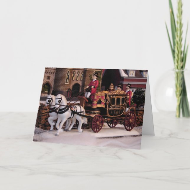 Stagecoach-julkort Helgkort (Framsida)