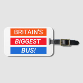 Stagecoach Luggage Tag Bagagebricka