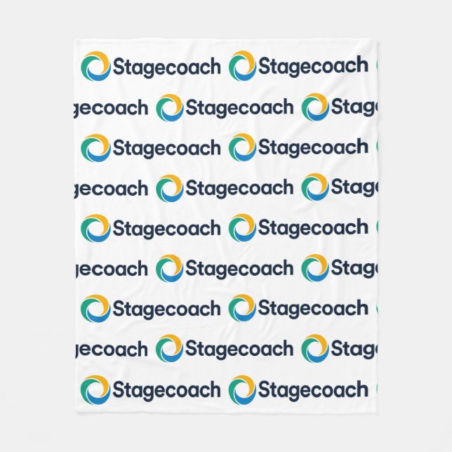 Stagecoach Throw Blanket Fleecefilt (Framsidan)