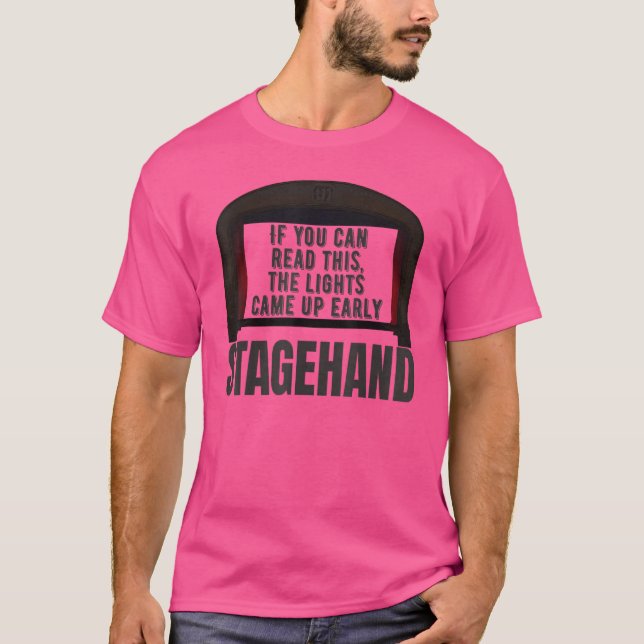 Stagehand T Shirt (Framsida)