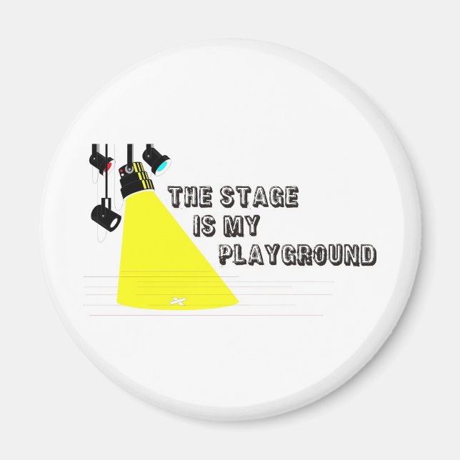 StageIsMyPlayground Magnet (Framsidan)