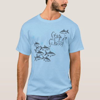 Staget skolar in! tee shirt