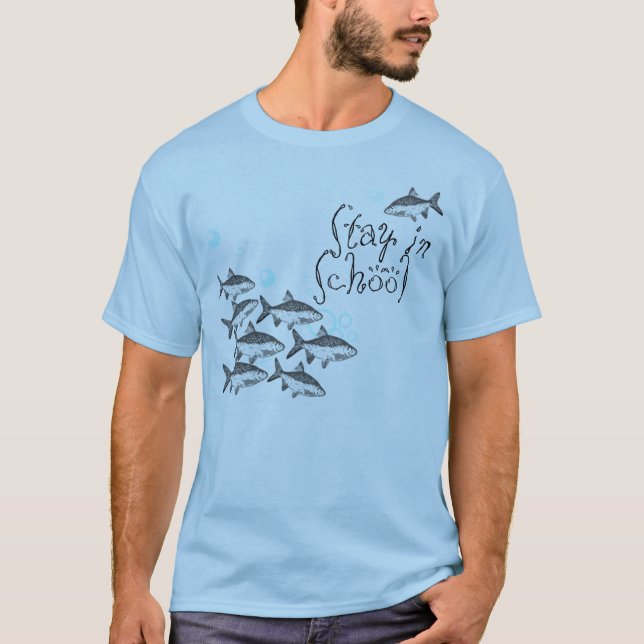 Staget skolar in! tee shirt (Framsida)