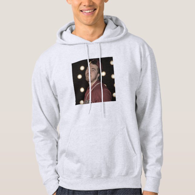 Stagger Manar apparAsh Bild Hoodie (Framsida)