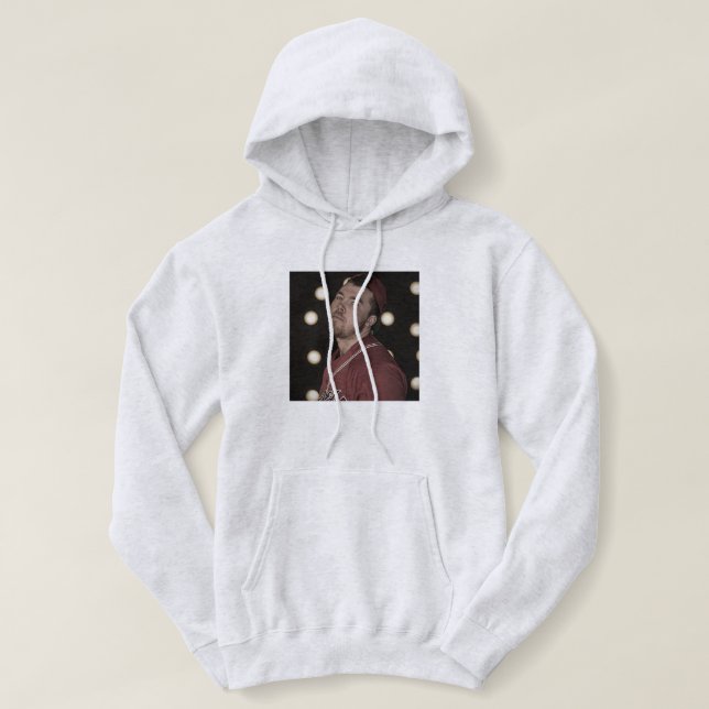 Stagger Women's Ash Bild Hoodie T Shirt (Design framsida)