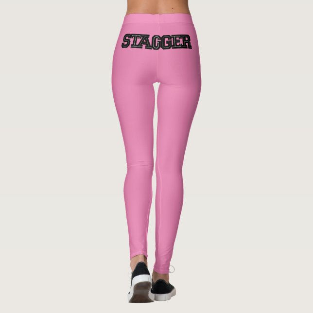 Stagger Women's Rosa Leggings (Baksida)