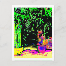 Staghorn Fern jGibney MUSEET Zazzle Vykort