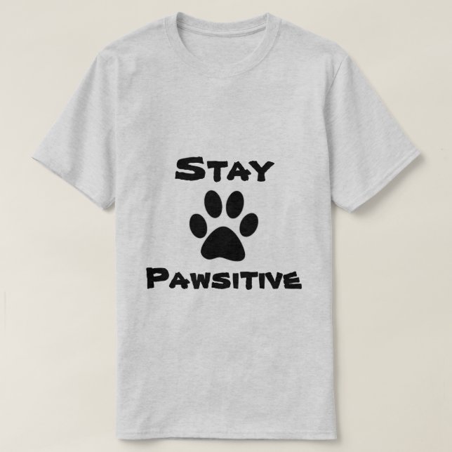 StagPawsitive skjorta Tee Shirt (Design framsida)