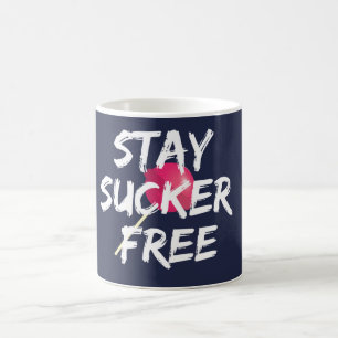 Stagsuckeren frigör kaffemugg