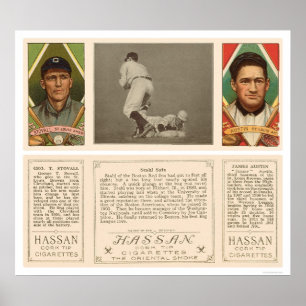 Stahl Red Sox Baseball 1912 Poster
