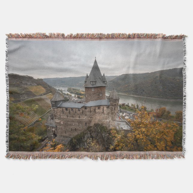 Stahleck Castle Bacharach Tyskland Filt (Framsidan)