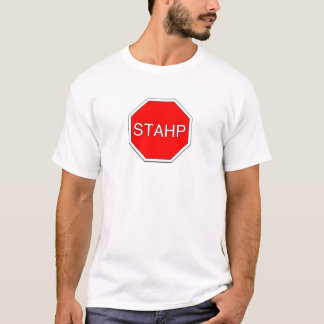 Stahp memeskjorta t-shirt