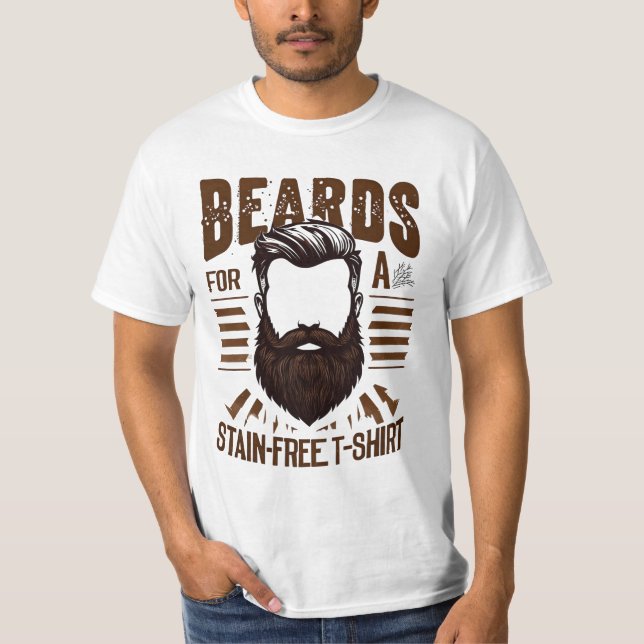 Stain Free white tshirt T Shirt (Framsida)