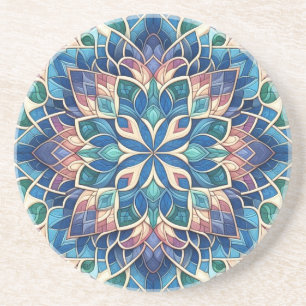 Stain Glass Bloom Underlägg
