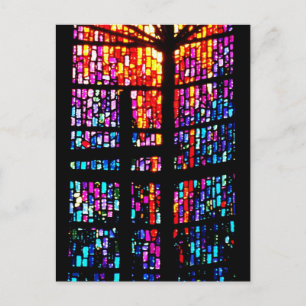 Stain Glass Kor Vykort