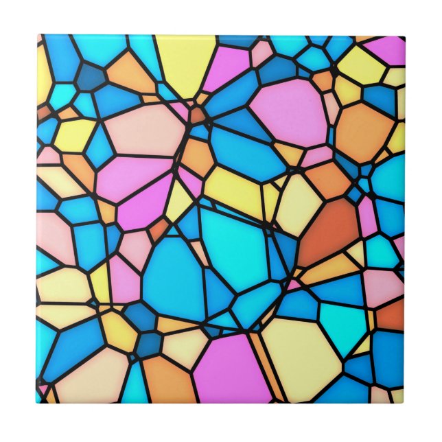 Stain Glass Lite Kakelplatta (Framsidan)