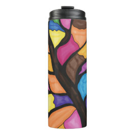 Stain glass tree art 