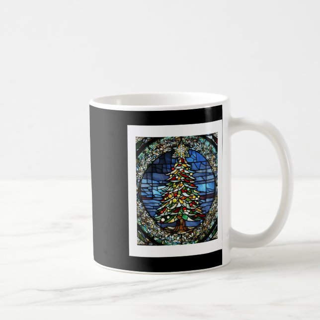 Stained Gl jul  Kaffemugg (Höger)